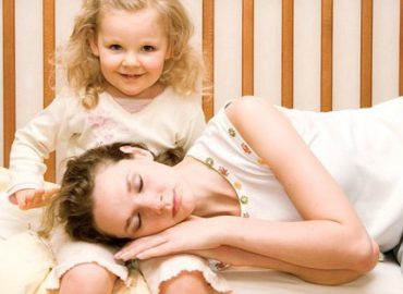 nanny sleeping